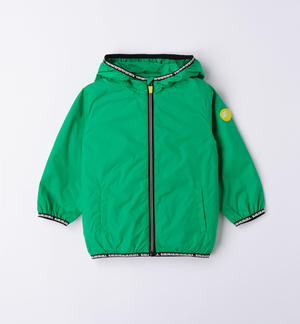 Giubbotto antivento bambino VERDE