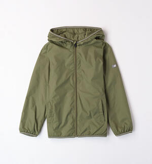 Boys' windproof jacket GREEN
