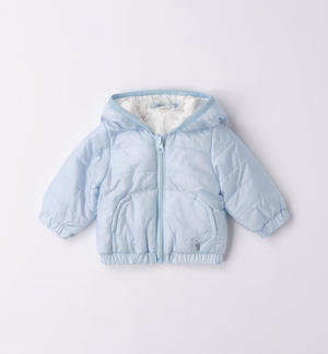 Giubbotto in nylon per neonati AZZURRO
