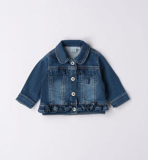 Giubbotto jeans neonata
