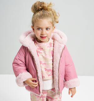 Giubbotto reversibile bambina