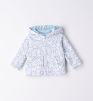 Giubbotto reversibile neonati AZZURRO