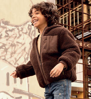 Reversible jacket for boys