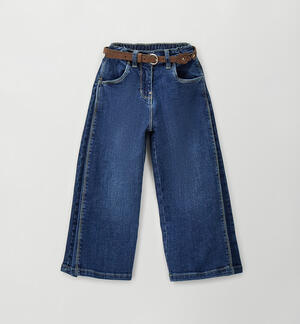 Jeans da bambina con cintura