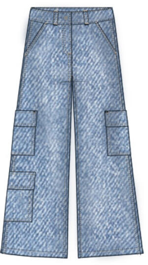 Jeans da ragazza BLU
