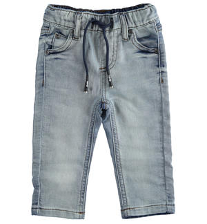 Jeans strappati bambino BEIGE