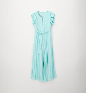 Elegant girls' jumpsuit GREEN