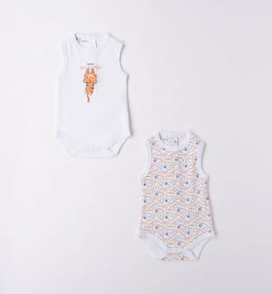 Kit body smanicati neonato