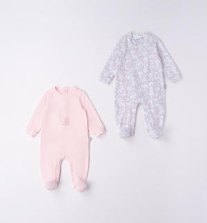 Kit tutine unisex bipack neonati ROSA