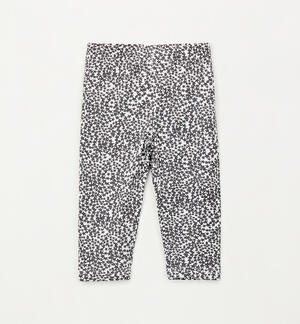Girls' animal print leggings