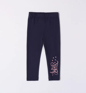 Leggings bambina con scritta