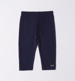 Leggings bambina pescatora BLU