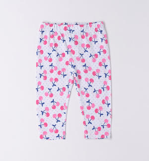 Leggings bambina stampe varie ROSA