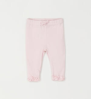 Leggings da neonata ROSA