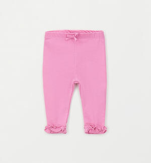Leggings da neonata ROSA