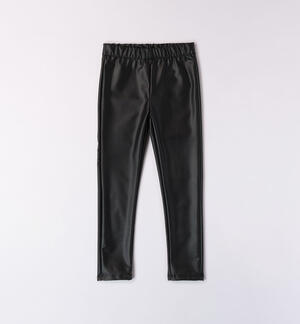 Girls' shiny leggings