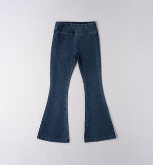 Girls` denim leggings