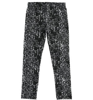 Girl's leggings with various patterns