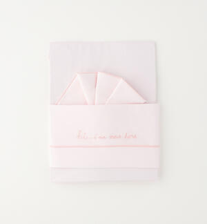 Baby crib sheet PINK