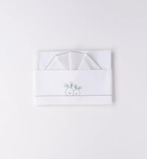 100% cotton cot sheet GREY
