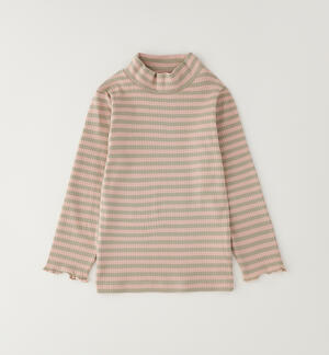 Lupetto collo alto bambina ROSA