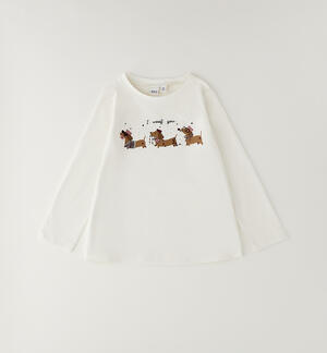 Maglia 100% cotone bambina