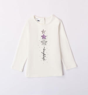 Maglia con stelle bambina