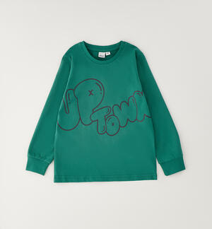 Children's crew neck sweater GREEN