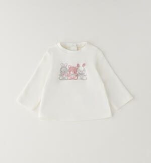 Maglia neonata in cotone