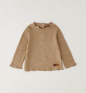 Maglia per neonata BEIGE