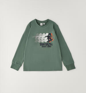 100% cotton children's T-shirt GREEN