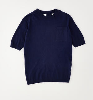 Maglietta 100% cotone ragazzo BLU