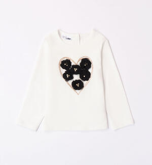Glittery heart T-shirt
