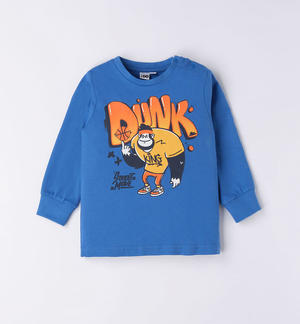 Boy's 100% cotton T-shirt BLUE