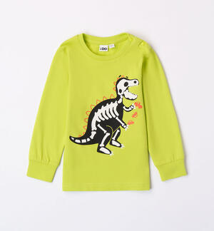 Maglietta bambino con dinosauro