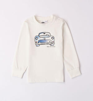 Maglietta bambino con macchinina