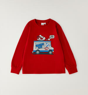 Children's cotton T-shirt RED