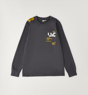 Boys' cotton T-shirt GREY