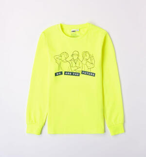 Boys' neon T-shirt