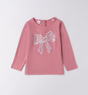 Maglietta iDO bambina ROSA