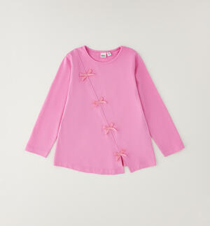 Maglietta iDO bambina ROSA