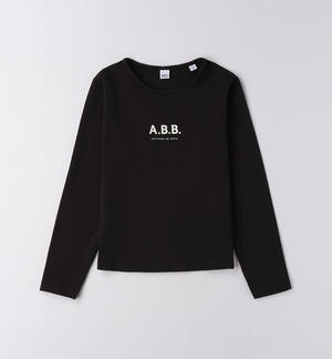 Maglietta iDO modello unisex NERO