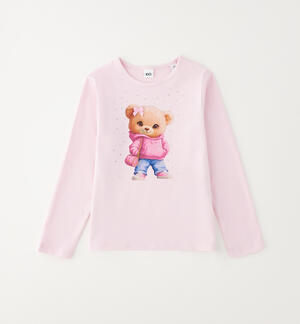 iDO T-shirt for girls PINK