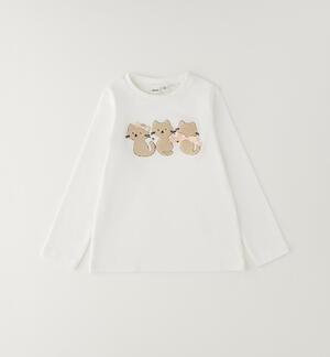 Maglietta in cotone bambina