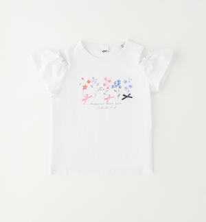 Short-sleeved top for girls