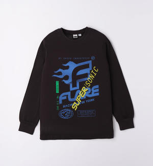 Boy's long sleeved top BLACK