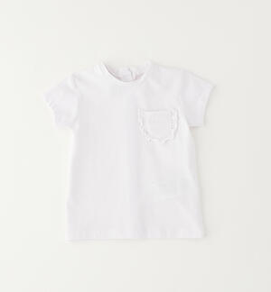 Baby girl short-sleeved T-shirt