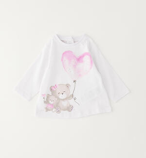 iDO T-shirt for newborn girls
