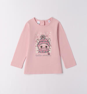 Maglietta per bambina ROSA