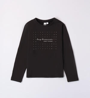 T-shirt with rhinestones